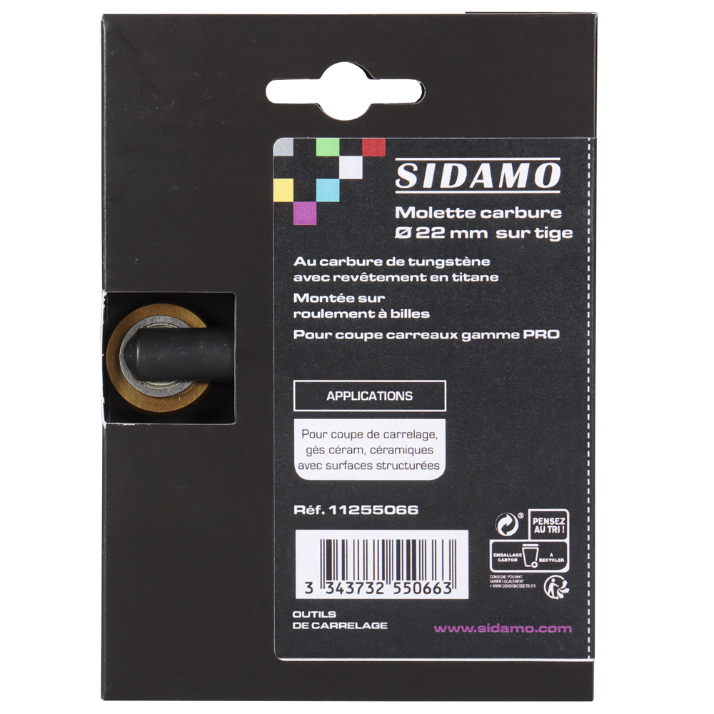 1 SCORING WHEEL BLISTER TITANIUM COATING | SIDAMO